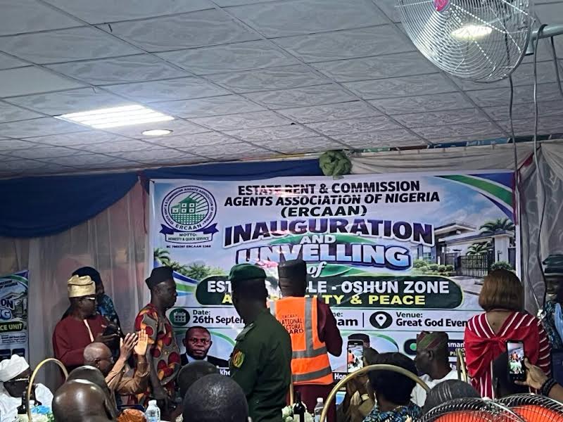 ERCAAN Inaugurates Abule-Osun Zone, Pledges Professionalism in Real Estate Sector – THISDAYLIVE ERCAAN Inaugurates Abule-Osun Zone, Pledges Professionalism in Real Estate Sector – THISDAYLIVE