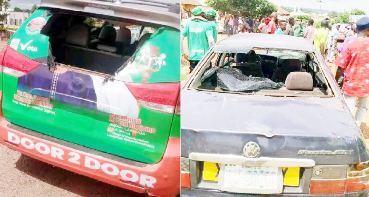 Thugs attack ADC campaign train in Kogi, vehicles destroyed – Daily Trust