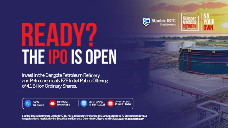 Dangote Petroleum Refinery IPO Still Opens for Subscription